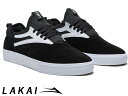 国内正規品 Lakai DOVER BLACK SUEDE ドーバー ブラック スエード ラカイ スケート SKATE スニーカー CO-BOUND DELUXLITEインソール PARAMOUNTアウトソール