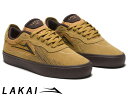 国内正規品 Lakai ESSEX TOBACCO SUEDE エセックス タバコ スエード ラカイ スケート SKATE スニーカー DELUXLITEインソール PARAMOUNTアウトソール