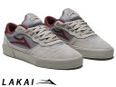 国内正規品 Lakai CAMBRIDGE GREY/BURGUNDY SUEDE ケンブリッジ グレー/バーガンディ スエード ラカイ スケート SKATE スニーカー DELUXLITEインソール PARAMOUNTアウトソール