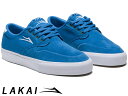 国内正規品 Lakai RILEY 3 MOROCCAN BLUE SUEDE ライリーホーク 3 モロッカンブルー スエード ラカイ スケート SKATE スニーカー CO-BOUND DELUXLITEインソール PARAMOUNTアウトソール