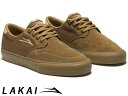 国内正規品 Lakai RILEY 3 WALNUT SUEDE ライリーホーク 3 ウォルナット スエード ラカイ スケート SKATE スニーカー CO-BOUND DELUXLITEインソール PARAMOUNTアウトソール