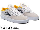 国内正規品 Lakai CAMBRIDGE WHITE/NAVY SUEDE ケンブリッジ ホワイト/ネイビー スエード ラカイ スケート SKATE スニーカー DELUXLITEインソール PARAMOUNTアウトソール oslk22fa9ca