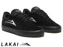 国内正規品 Lakai ESSEX BLACK/BLACK SUEDE エセックス ブラック/ブラック スエード ラカイ スケート SKATE スニーカー DELUXLITEインソール PARAMOUNTアウトソール