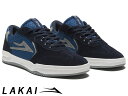 国内正規品 Lakai ATLANTIC NAVY SUEDE アトランティック ネイビー スエード ラカイ スケート SKATE スニーカー XLKカップソール DELUXLITEインソール