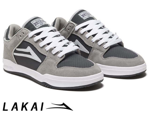 国内正規品 Lakai テルフォード ロー TELFORD LOW LIGHT GREY SUEDE ライトグレー スエード ラカイ スケート SKATE スニーカー XLKカップソール