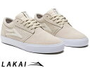 国内正規品 Lakai NEWモデル GRIFFIN CREAM SUEDE グリフィン クリーム スエード ラカイ スケート SKATE スニーカー