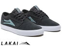 国内正規品 Lakai NEWモデル GRIFFIN CHARCOAL/NILE SUEDE グリフィン チャコール/ナイル スエード ラカイ スケート SKATE スニーカー