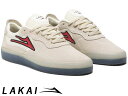 国内正規品 Lakai NEWモデル ESSEX WHITE/RED SUEDE エセックス ホワイト/レッド スエード ラカイ スケート SKATE スニーカー DELUXLITEインソール PARAMOUNTアウトソール