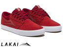 国内正規品 Lakai GRIFFIN RED/REFLECTIVE SUEDE グリフィン レッド/リフレクティブ スエード ラカイ スケート SKATE スニーカー