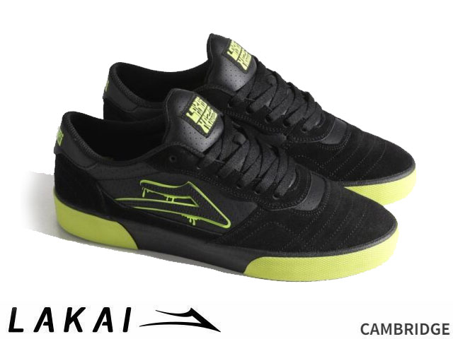 Lakai - 国内正規品 Lakai CAMBRIDGE X HAZE WHEELS ACID LIME BLACK CRYSTAL ケンブリッジ ヘイズ ウィールズ アシッドライム ブラック クリスタル ラカイ スケート SKATE スニーカー