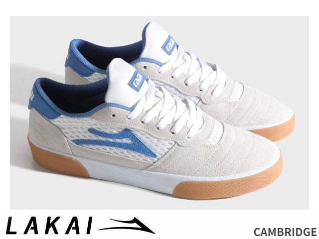 Lakai - 国内正規品 Lakai CAMBRIDGE WHITE SUEDE PARISIAN GUM ケンブリッジ ホワイト スエード パリジャン ガム ラカイ スケート SKATE スニーカー
