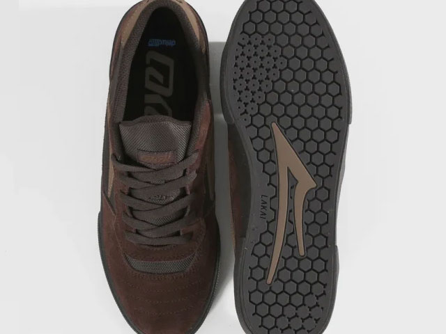 国内正規品 Lakai CAMBRIDGE CHESTNUT SUEDE MONOCHROME ケンブリッジ チェスナット スエード モノクローム ラカイ スケート SKATE スニーカー OSLK25FA4CA — vista 2