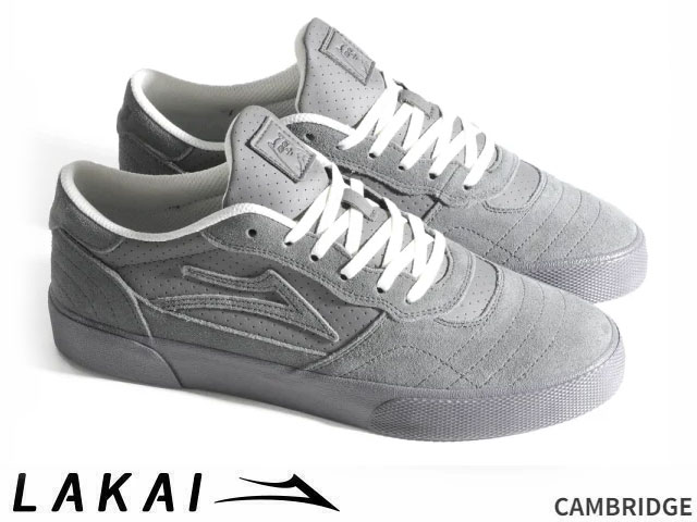 Lakai - 国内正規品 Lakai X RIPNDIP CAMBRIDGE GREY SUEDE ケンブリッジ リップンディップ グレースエード ラカイ スケート SKATE スニーカー OSLK26SP9CA