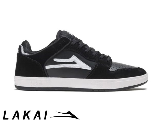 国内正規品 Lakai NEWモデル テルフォード ロー TELFORD LO BLACK SUEDE ブラック スエード ラカイ スケート SKATE スニーカー XLKカップソール 2024SPRING