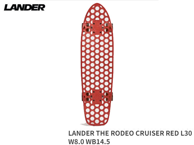  LANDER THE RODEO CRUISER RED L30 W8.0 WB14.5 ǥ 롼 å  ǥå ...