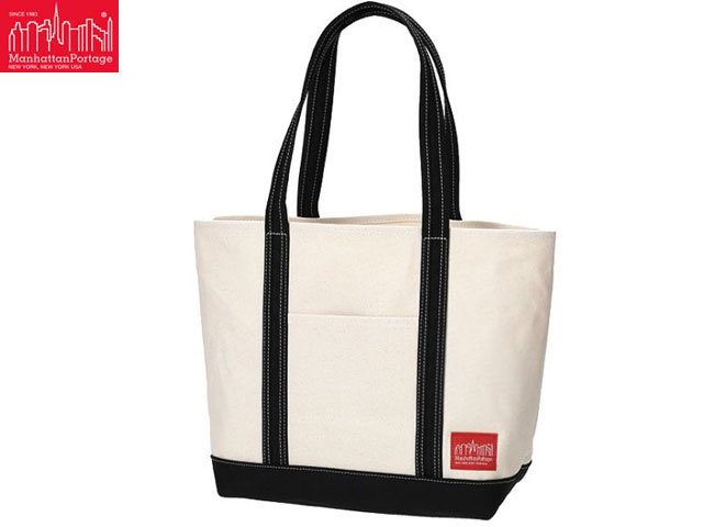 樂天商城 - 国内正規品 マンハッタンポーテージ ダックファブリック トート バッグ MP1306 BLACK 黒 Duck Fabric Tote Bag マンハッタン ポーテージ Manhattan Portage ショルダーバッグ