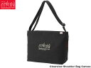 国内正規品 マンハッタンポーテージ クリアビュー ショルダーバッグ トートバッグ キャンバス Clearview Shoulder Bag Canvas Black ブラック 撥水加工 コットンキャンバス マンハッタン ポーテージ Manhattan Portage メンズ レディース