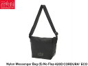 国内正規品 マンハッタンポーテージ ナイロン メッセンジャー バッグ ブラック BLACK 黒 Nylon Messenger Bag (S) No Flap 420D CORDURA? ECO コーデュラ エコ ミニマム 定番 斜め掛け メンズ レディース 通勤 通学 マンハッタン ポーテージ Manhattan Portage(4)