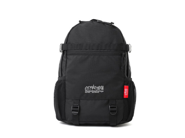 国内正規品 マンハッタンポーテージ リュック エッジ パッカー アクション バッグ バックパック 20L BLACK ブラック 黒 EDGE PACKER ACTION BAG JR マンハッタン ポーテージ メンズ レディース 通学 キッズ Manhattan Portage CORDURA Rip-stop Polyester PU加工