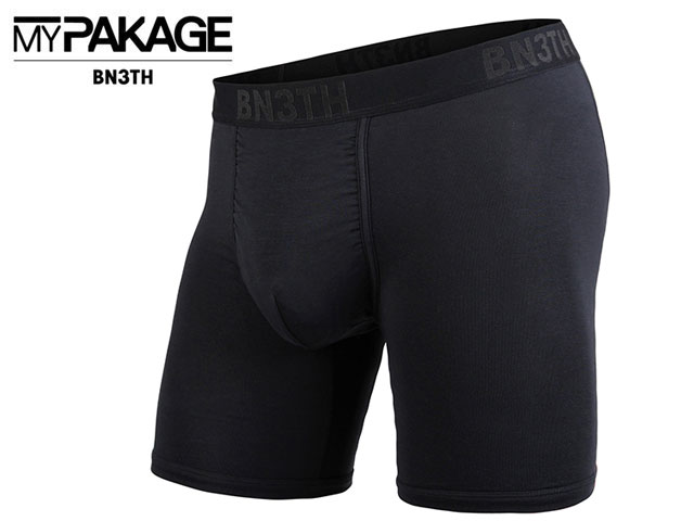 楽天sbc国内正規品 BN3TH ベニス WEEKDAY CLASSIC LITE BOXER BRIEF SOLID BLACK/BLACK ウィークデー クラシック ライト ボクサー ブリーフ ソリッド ブラック/ブラック 黒/黒 アンダーウェア 下着 パンツ インナー ストリート 息子の個室 MY PAKAGE マイパッケージ