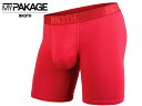 国内正規品 BN3TH ベニス WEEKDAY CLASSIC LITE BOXER BRIEF SOLID CRIMSON ウィークデー クラシック ライト ボクサー ブリーフ ソリッド クリムゾン 赤 アンダーウェア 下着 パンツ インナー ストリート 息子の個室 MY PAKAGE マイパッケージ プレゼント 父の日 ギフト