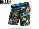 国内正規品 BN3TH ベニス CLASSIC BOXER BRIEF PRINT JUNGLE SKULL 24 MULTI クラシック ボクサーブリーフ プ...