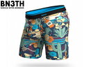 国内正規品 BN3TH ベニス CLASSIC BOXER BRIEF PRINT BUENOS DIAS NAVY ブエノス ディアス クラシック ボクサーブリーフ プリント ジャングル スカル マルチ アンダーウェア MY PAKAGE マイパッケージ 下着 パンツ インナー 息子の個室 プレゼント ブリーフ 父の日 ギフト