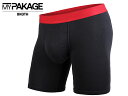 国内正規品 BN3TH ベニス WEEKDAY CLASSIC LITE BOXER BRIEF SOLID BLACK/RED ウィークデー クラシック ライト ボクサー ブリーフ ソリッド ブラック/レッド 黒/赤 アンダーウェア 下着 パンツ インナー ストリート 息子の個室 MY PAKAGE マイパッケージ