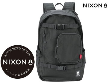 【国内正規品】 ニクソン NIXON スミス バックパック オールブラック ナイロン Smith Backpack All Black Nylon C2955-1148-00 リュック アウトドア スケート ストリート メンズ レディース