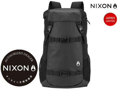 国内正規品 ニクソン NIXON リュック 日本限定商品 復刻 ランドロック3 LANDLOCK3 BACKPACK ALL BLACK オール ブラック 黒 33L C2813-000-00 バックパック バッグ アウトドア スケート ストリート メンズ レディーズ JAPAN LIMITED