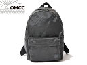 OMCC オーエムシーシー STD 420D Nylon 420デニール ナイロン バックパック GREY グレー 灰 リュック ショルダーバッグおしゃれ かわいい カラフル 旅行 コンパクト 大容量 フェス アウトドア 撥水 巾着 男女兼用