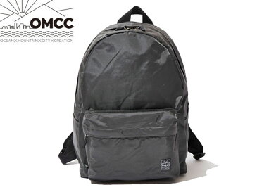 OMCC オーエムシーシー STD 420D Nylon 420デニール ナイロン バックパック GREY グレー 灰 リュック ショルダーバッグおしゃれ かわいい カラフル 旅行 パッカブル 折りたたみ コンパクト 大容量 フェス アウトドア 撥水 巾着 男女兼用