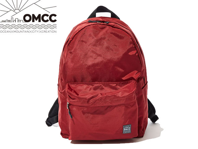 OMCC オーエムシーシー STD 420D Nylon 420デニール ナイロン バックパック WINE ワイン リュック ショルダーバッグおしゃれ かわいい カラフル 旅行 パッカブル 折りたたみ コンパクト 大容量 フェス アウトドア 撥水 巾着 男女兼用