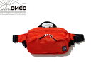 OMCC オーエムシーシー HipBag2 420D Nylon ORANGE オレンジ ヒップバック ウエストバック ナイロン コンパクト フェス アウトドア ボディバッグ おしゃれ かわいい 旅行 パッカブル サブバッグ 男女兼用