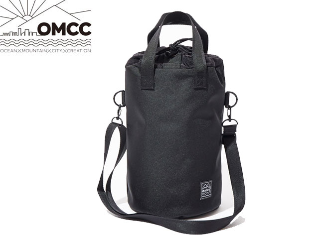 OMCC オーエムシーシー Mini Drum Tote 1680D Nylon ミニドラム トートバック バックパック BLACK ブラック 黒 リュック ショルダーバッグおしゃれ かわいい カラフル 旅行 パッカブル 折りたたみ コンパクト 大容量 フェス アウトドア 撥水 巾着 男女兼用