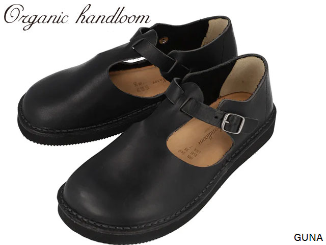 Rakuten - 国内正規品 オーガニックハンドルーム Organichandloom GUNA グナー BLACK ブラック 黒 クロッグ サンダル スリッポン オイルレザー 本革 天然 国内生産 メイドインジャパン 日本製 メンズ レディース OH003009