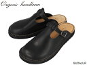 国内正規品 オーガニックハンドルーム Organichandloom GUDALUR クーダルール BLACK ブラック 黒 クロッグ サンダル スリッポン オイルレザー 本革 天然 国内生産 メイドインジャパン 日本製 メンズ レディース OH004009 OH004200 OH004208