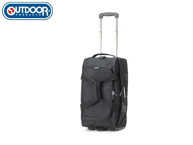 アウトドアプロダクツ OUTDOOR PRODUCTS ボストンキャリーIII 42L BLACK ブラック 黒 コーデュラナイロン ミニトート　手提げ ランチバッグ サブバッグ 小型 軽量 丈夫 耐摩耗性 シンプル 通勤 通学 デイリー 普段使い 買い物 買い出し ショッピング レジャー 機内持ち込み可