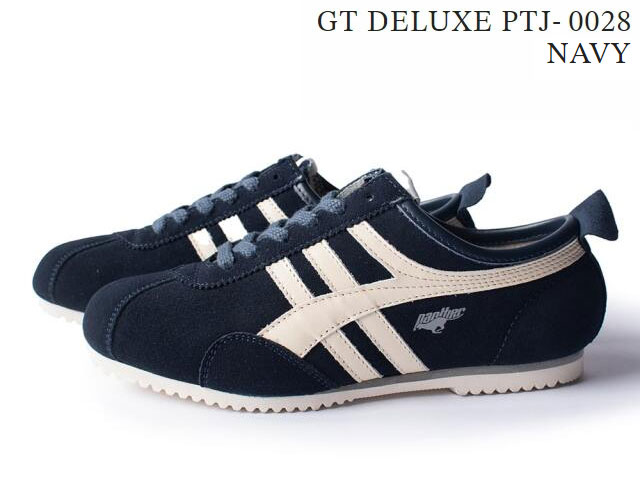 樂天商城 - 国内正規品 PANTHER GT DELUXE PTJ0028 NAVY Made in Japan パンサー ジーティー デラックス GTデラックス ネイビー 紺 メイド イン ジャパン スニーカー メンズ レディース ユニセックス 日本製 国産 シューズ ランニング カジュアル 靴