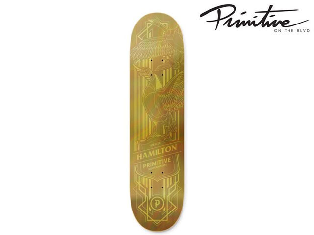 Primitive 国内正規品 プリミティブ PRIMITIVE HAMILTON HOLOFOIL GOOSE DECK ハミルトン ホロフォイル グース デッキ スケボー スケートボード Skateboard