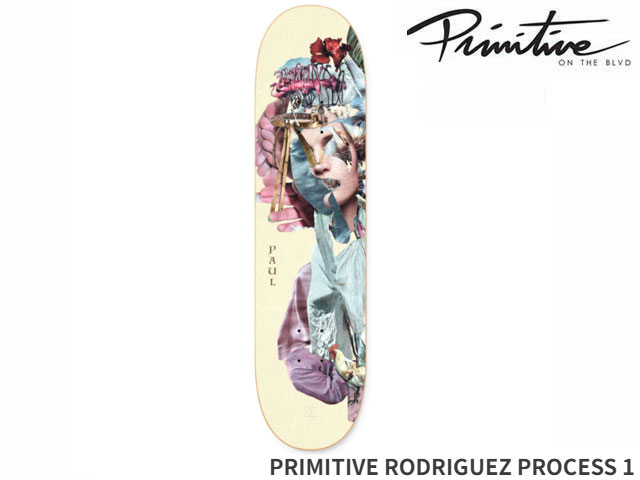 乐天商城 - Primitive 国内正規品 プリミティブ PRIMITIVE RODRIGUEZ PROCESS 1 DECK ロドリゲス プロセス デッキ スケボー スケートボード Skateboard