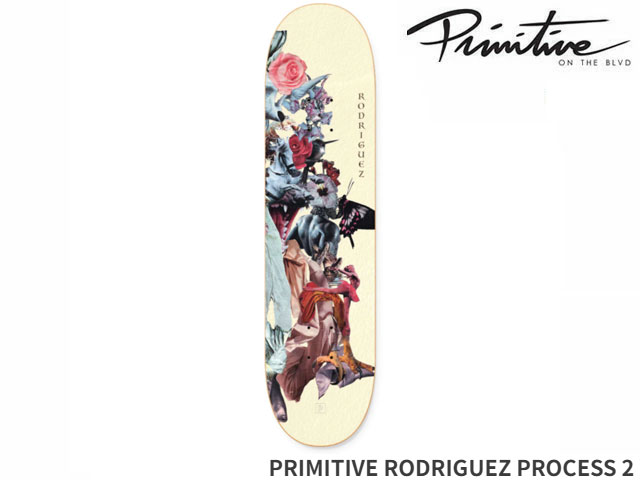 乐天商城 - Primitive 国内正規品 プリミティブ PRIMITIVE RODRIGUEZ PROCESS 2 DECK ロドリゲス プロセス デッキ スケボー スケートボード Skateboard
