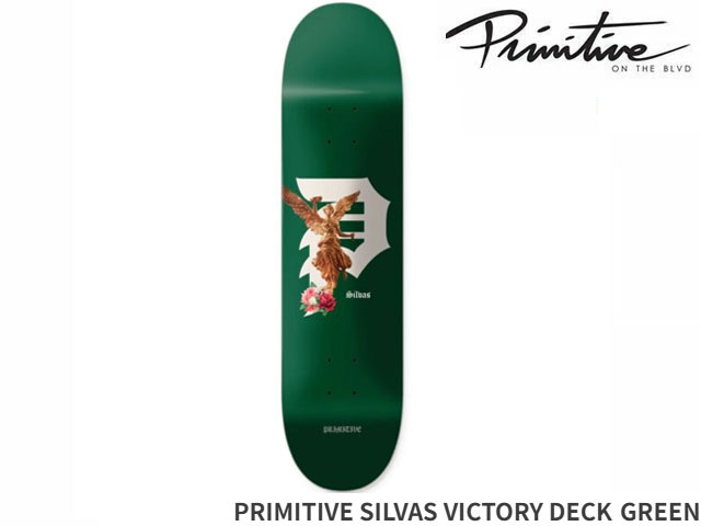 乐天商城 - Primitive 国内正規品 プリミティブ PRIMITIVE SILVAS VICTORY DECK GREEN シルバス ビクトリー デッキ スケボー スケートボード Skateboard