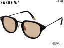 セイバー サングラス レディース 国内正規品 セイバー SABRE 偏光レンズ 100%UVプロテクション HEMI ヘミ BLACK GLOSS/LIGHT BROWN POLARIZED ブラック グロス ライトブラウン レンズ サングラス メガネ メンズ レディース ユニセックス SS21101