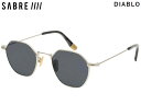 国内正規品 セイバー SABRE DIABLO MATTE SILVER/L GREY ディアブロ マットシルバー/ライトグレー レンズ サングラス メガネ SS24109
