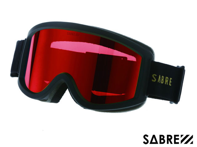 【国内正規品】 セイバー SABRE ACID RIDER SVG1701BKRD MT BLACK/ORANGE/RED アシッドライダー ゴーグル マットブラック オレンジ レッド 黒/オレンジ/赤 スノーボード ジャパンフィット ハードケース付 偏光レンズ サングラス