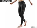 国内正規品 スキンズ SKINS SERIES-5 コンプレッション インナー ロングタイツ レディース シリーズ5 着圧 スパッツ アンダーウェア インナーウ...