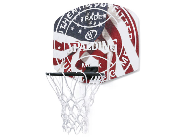 国内正規品 スポルディング SPALDING マイクロミニ トレードマーク 79-016J バスケットボール キッズ用ゴール ボール付き