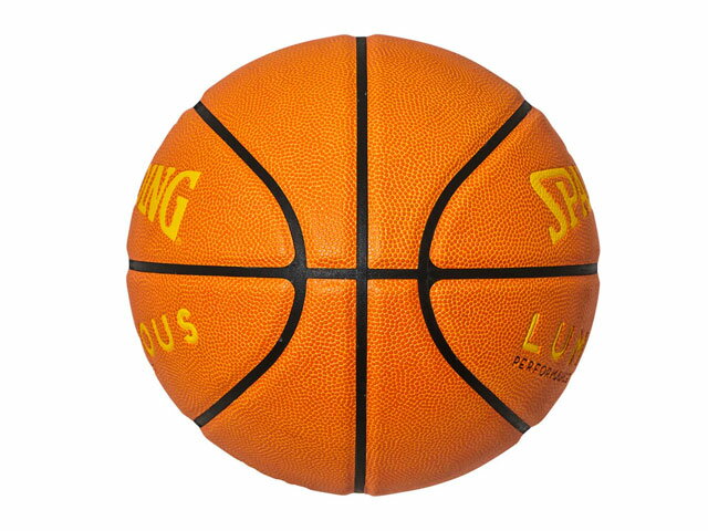 国内正規品 スポルディング SPALDING ルミナス コンポジット ブラウン×イエロー 合成皮革 5号球 6号球 7号球 77-897J 77-899J 77-901J 小学校 小学生 中学校 中学生 男子 女子 一般 キッズ ミニバス プレゼント 屋外 屋内 ボール バスケットボール