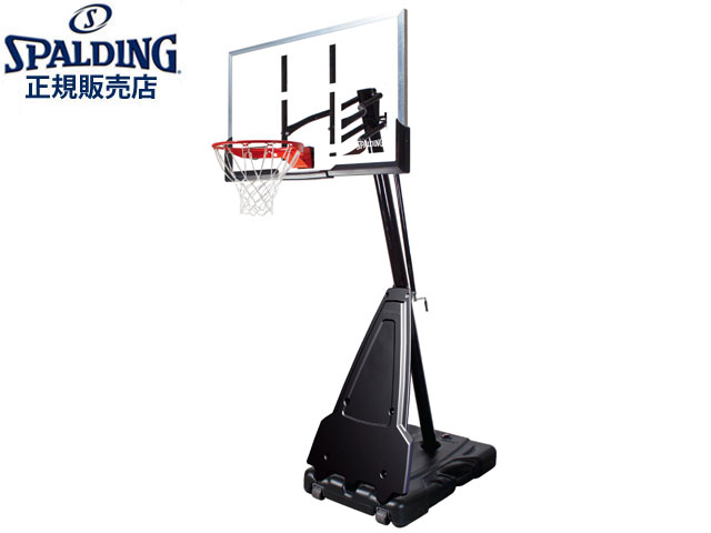 国内正規品 スポルディング SPALDING 代引き不可 メーカー直送 送料無料 54インチ プラチナム TF ポータブル 6C1564JP バスケットゴール バスケットボール 家庭用 屋内 屋外 バスケ練習 ミニバス